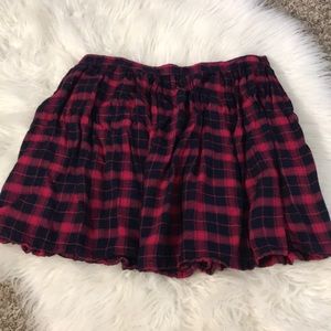 Plaid Skirt